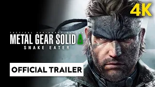 Metal Gear Solid Δ : SNAKE est de RETOUR 🔥 Official 4K Trailer