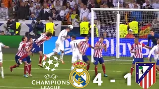 Real Madrid vs Atletico Madrid (4-1aet)UCL2014 Final Highlights