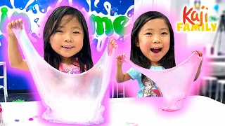 Emma and Kate DIY SLIME Challenge!