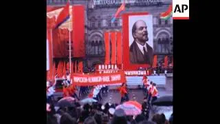 SYND 01/05/71 MAY DAY CELEBRATIONS IN RUSSIA AND GERMANY