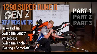 KTM 1290 SUPER DUKE R, GEN2 SETUP - PART 1