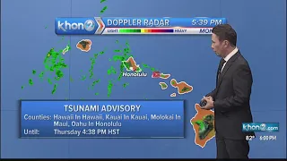 Big Island beaches closed after Alaska earthquake triggers tsunami advisory for Hawaii