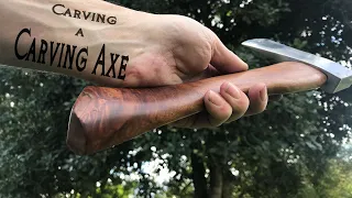 Custom Spoon Carving Axe - Single Bevel