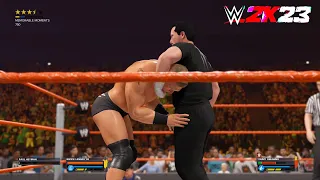 WWE 2K23 - Brock Lesnar vs. Tommy Dreamer | Monday Night Raw