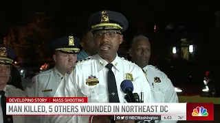 DC Police Chief Speaks on Fatal Mass Shooting in DC | NBC4 Washington