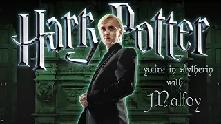 You're in Slytherin with Draco Malfoy 🐍 Ambience + Dialogue [ASMR POV] Harry Potter Hogwarts Sounds