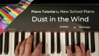 Dust in the Wind - Kansas - how to play piano - Newschoolpiano