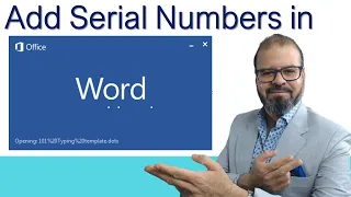 How to add Serial numbers in Microsoft Word?