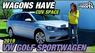 2019 Volkswagen Golf SportWagen - Wagons Have CUV Space