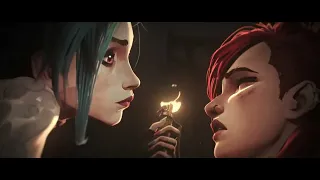 ARCANE AMV | JINX & EILISH | COPYCAT (song)