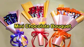 How To Make Chocolate Bouquet | DIY Bouquet | Mini Chocolate Bouquet | Gift Ideas | Simple Bouquet