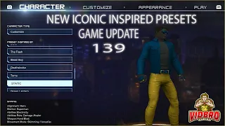 DCUO : New Character Creation 2023 | Updated Iconic Inspired Presets