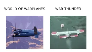 WORLD OF WARPLANES vs WAR THUNDER