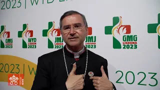 Cardinal-elect Aguiar thanks WYD pilgrims in Lisbon