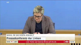 LIVE: Die Grünen äußern sich zu den Wahlen in Sachsen-Anhalt