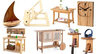 Amazing Creative Wooden Furniture & Decoration Ideas