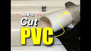 How to Easily Cut PVC Pipe by DIYeasycrafts
