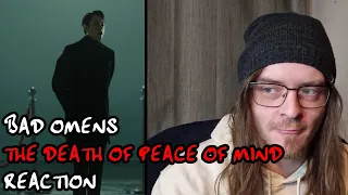 It sounds like someone isn't single anymore? 😂 | Bad Omens - The Death of Peace of Mind (REACTION)