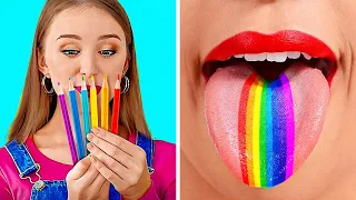 BACK TO SCHOOL! || Funny DIY School Supply Hacks by 123 Go! Genius