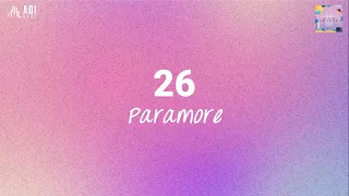 26 (lyrics) - Paramore