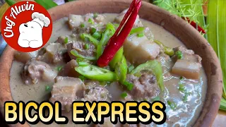 PAANO MAGLUTO NG BICOL EXPRESS | HOW TO COOK BICOL EXPRESS | CHEF ALWIN