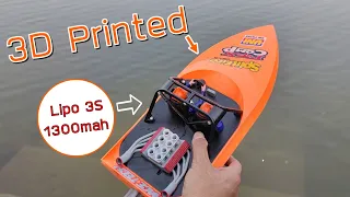 3D Printed RC Boat M-jet Sprint Jet Drive - Assembly 4K