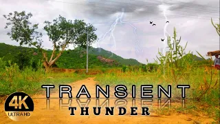 #Dangerous Lightning Strikes THUNDER / #4k-UHD Transient blue sky / #pixel moments