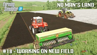 Buying Stonepicker, Spreading Lime, Rolling Field - #18 No Man's Land - Farming Simulator 22