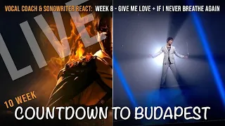 Trip to Budapest #08: 10-Week Countdown | If I Never Breathe Again, Give Me Love, Durdaraz & more