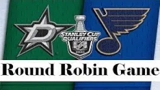 НХЛ Плей-офф 2020/ Даллас VS Сент-Луис/Обзор матча/ 10.08.20/Dallas Stars vs St  Louis Blues