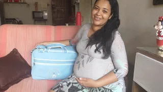 Arrumando a mala maternidade do bebê pelo SUS 🙌🏽💙