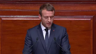 Macron Addresses Congress: French President reacts on state of emergency