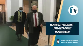Arrivals in Parliament for Budget 2022-2023 | 15/07/2022