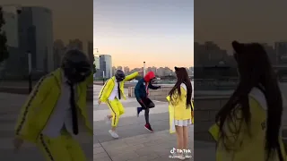 PUBG dance on the street Tik Tok