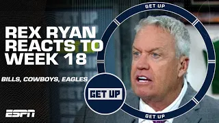 Rex Ryan talks Week 18: Bills = DANGEROUS! Cowboys = MAJOR PROBLEM! Eagles = ROCK BOTTOM?! | Get Up