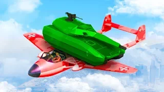 THE MOST OVERPOWERED JET TANK! (GTA 5 Funny Moments)