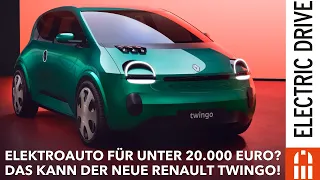 Renault bringt Elektroauto für unter 20.000 Euro auf den Markt: DAS ist der neue Renault Twingo!