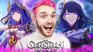 My FIRST Reaction To The Raiden Shogun Boss Fight! | Genshin Impact Archon Story Quest