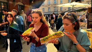 The most popular Fast Food place in Krakow!! The Best Zapiekanki in Kazimierz