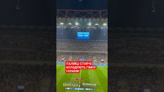 Неймовірна атмосфера під час матчу Італія-Україна