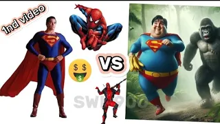 superheroes as a rich Samaritan 💥 all characters Avengers vs dc #avengers #marvel SWL 900
