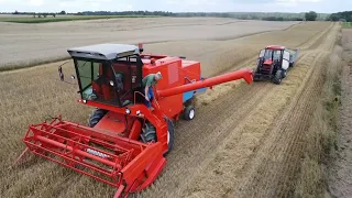 Żniwa mieszanki🌾Plon 6t/ha🚜Klamotek & Ursus 914 vario 🚜😂