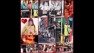 Fab 60s London Carnaby street & Twiggy 60s