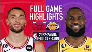Los Angeles Lakers vs Chicago Bulls Full Game Highlights | March 26 | 2023 NBA Season