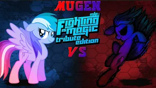 Mugen Fighting Is Magic Tribute Edition Rainbow Dash VS Dreamy Rainbow