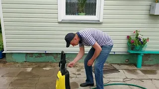 KARCHER K4 Керхер 4K, испытание.