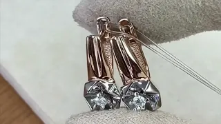 Серьги с бриллиантами *С0643-120*