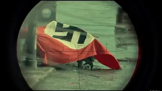 Nazi Flag Protects Life from Imperial Japanese - the eight hundred 八佰
