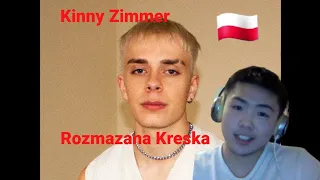 Kinny Zimmer - Rozmazana kreska | REACTION (Reacting To Polish Rap)