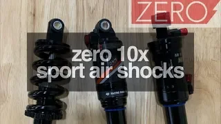 Sport Air Shocks for the ZERO 10X